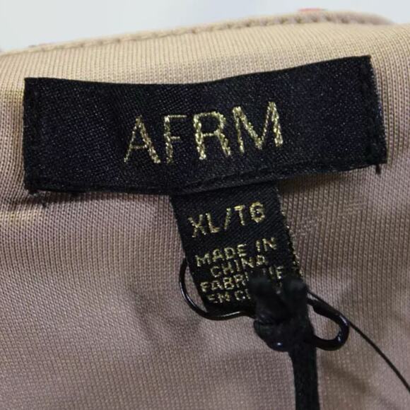 AFRM Cordelia Multi Wave Mesh Psychedelic Rave Festival Top NWT XL - Picture 9 of 11